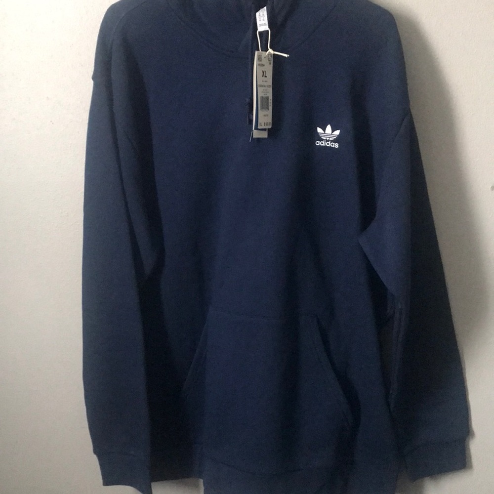 DARK BLUE ADIDAS SWEATER (XL)